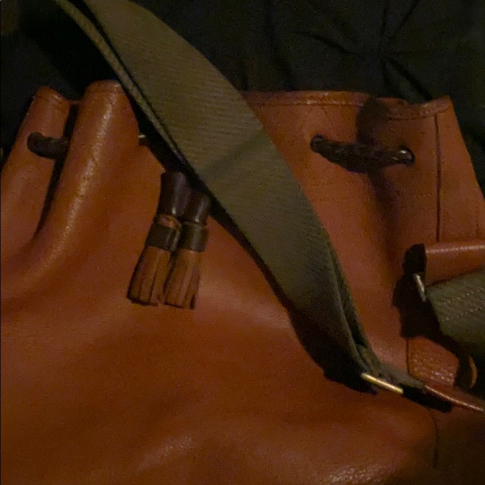 Vintage dooney & bourke drawstring tote